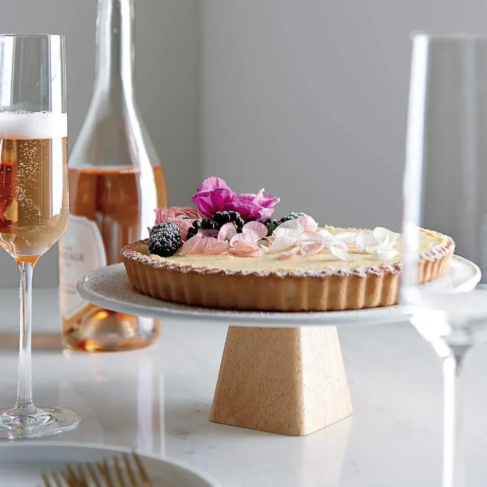 Crate & Barrel Nattie Champagne Glasses, Set of 4